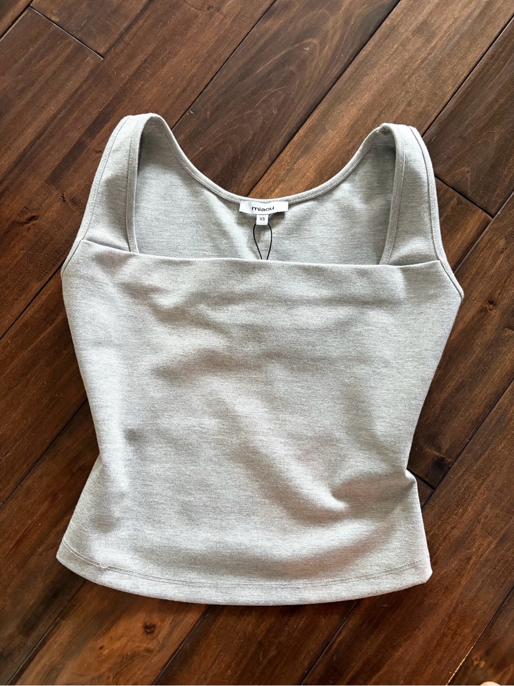Miaou Heather Gray Tank Top